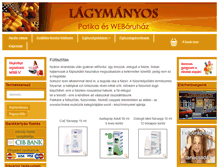Tablet Screenshot of lagymanyos.lxline.com